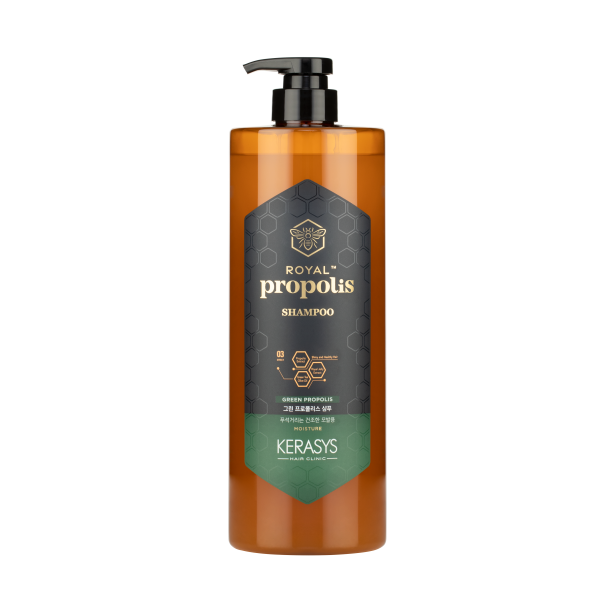 Kerasys - Royal Propolis - Green Propolis - Shampoo Nutritivo e Antifrizz 1L (Made in Korea) - ÚLTIMAS UNIDADES